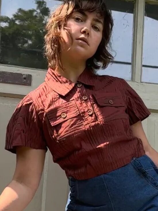 Samantha Pleet Tops - Samantha Pleet Woodland Blouse